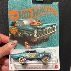 Hot Wheels '65 Mercury Comet Cyclone - Teal and Orange